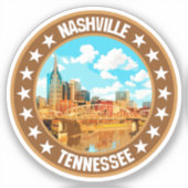 Nashville Sticker (Voorkant)