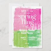 Nashville stijl Bachelorette Party uitnodiging (Voorkant)