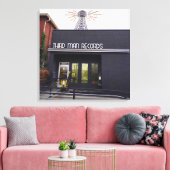 Nashville straatfotografie canvas afdruk (Insitu (Woonkamer))