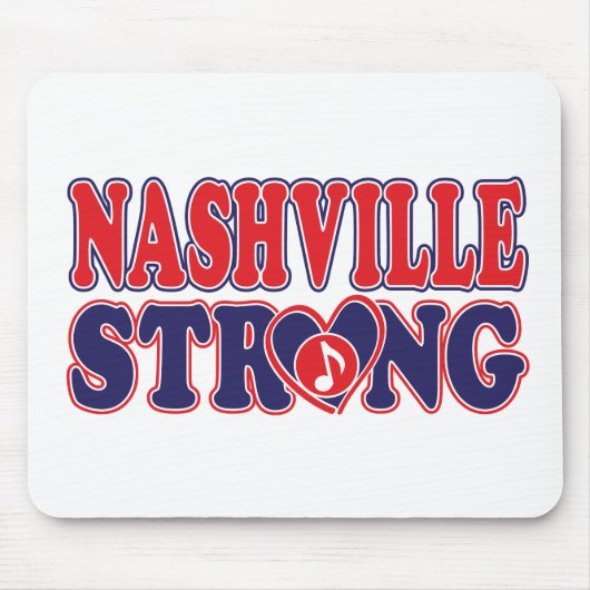 Nashville-Strong-Music-Note Muismat (Voorkant)