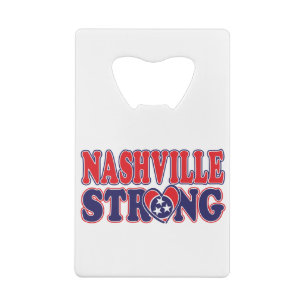 Nashville-Strong-Nashville-Flag Creditkaart Flessenopener