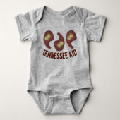 Nashville Style Hot BBQ Chicken TENNESSEE KIND TN Romper (Voorkant)