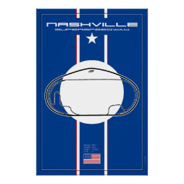 Nashville Superspeedway Perfect Poster