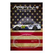 Nashville Superspeedway Perfect Poster (Voorkant)