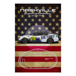 Nashville Superspeedway Perfect Poster