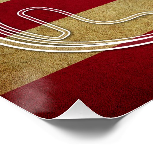 Nashville Superspeedway Perfect Poster (Hoek)