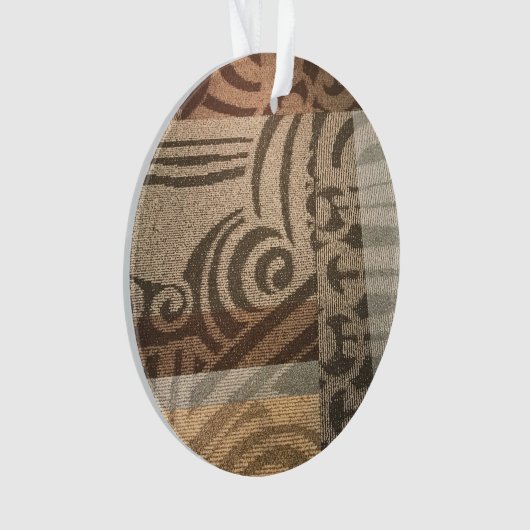 Nashville Tapijt Acryl Ornament (voorkant)