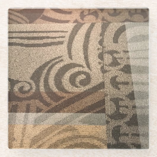 Nashville Tapijtglas Onderzetter (Voorkant)