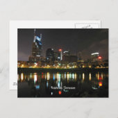 Nashville te Night Briefkaart (Voorkant / Achterkant)