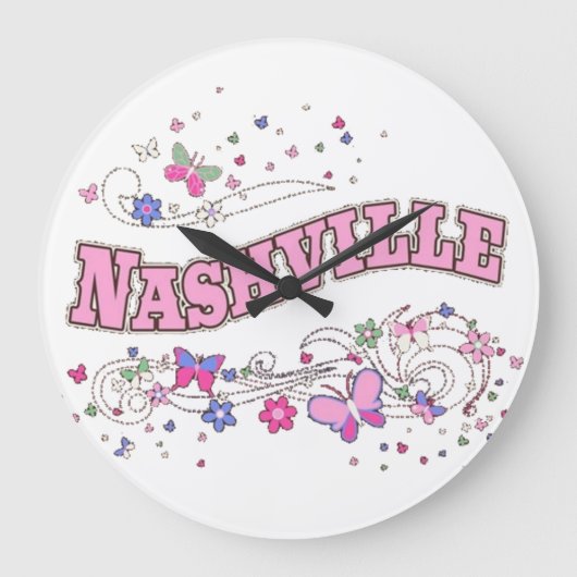 Nashville Tennesse Wall klok (Voorkant)