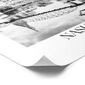 Nashville Tennessee Arch Fotoprint Poster (Hoek)