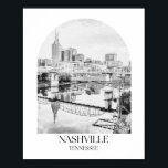 Nashville Tennessee Arch Fotoprint Poster<br><div class="desc">Nashville Tennessee Arch Fotoprint</div>