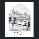 Nashville Tennessee Arch Fotoprint Poster<br><div class="desc">Nashville Tennessee Arch Fotoprint</div>