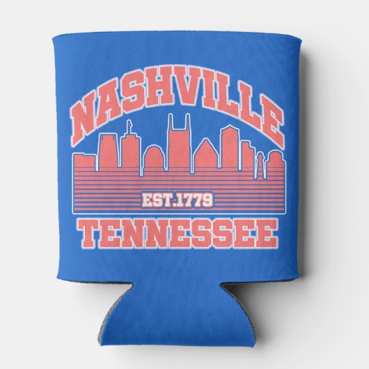 Nashville,Tennessee Blikjeskoeler (Achterkant)