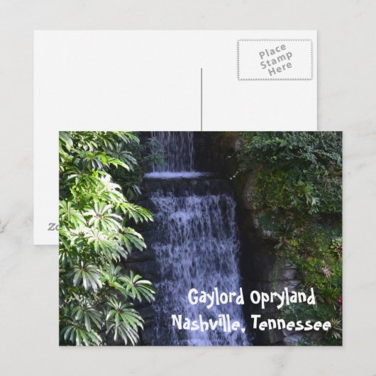 Nashville, Tennessee Briefkaart (Voorkant / Achterkant)