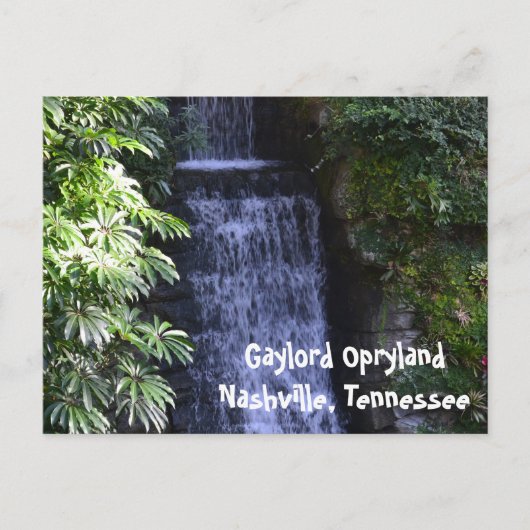 Nashville, Tennessee Briefkaart (Voorkant)