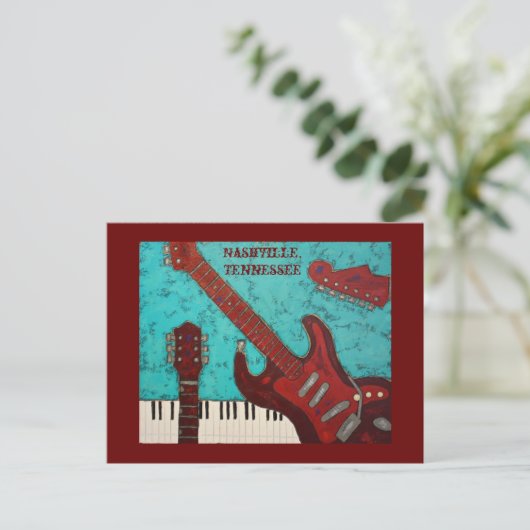 Nashville, Tennessee briefkaart (Staand voorkant)