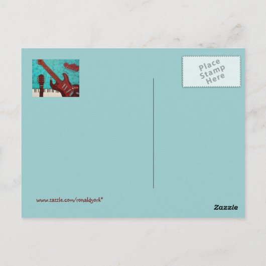 Nashville, Tennessee briefkaart (Achterkant)