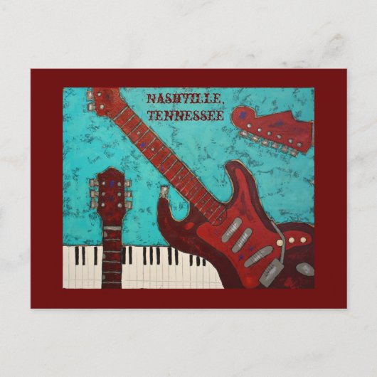 Nashville, Tennessee briefkaart (Voorkant)
