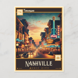 Nashville, Tennessee    Briefkaart