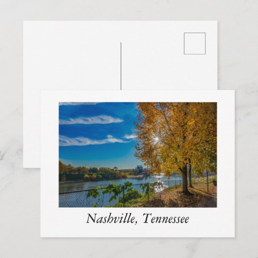 Nashville Tennessee Briefkaart (Voorkant / Achterkant)