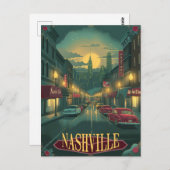 Nashville, Tennessee |  Briefkaart (Voorkant / Achterkant)