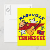 Nashville, Tennessee Briefkaart (Voorkant / Achterkant)