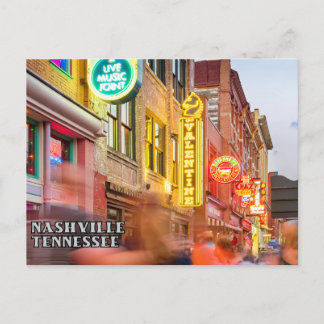 Nashville Tennessee Briefkaart van de stad
