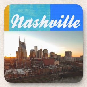 Nashville Tennessee City Scape Beauful Bier Onderzetter