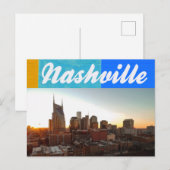 Nashville Tennessee City Scape Beauful Briefkaart (Voorkant / Achterkant)
