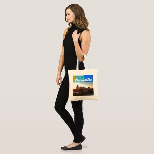 Nashville Tennessee City Scape Beauful Tote Bag (Voorkant (model))
