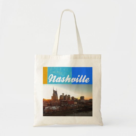 Nashville Tennessee City Scape Beauful Tote Bag (Voorkant)
