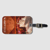 Nashville Tennessee City Uitzicht Bagagelabel (Voorkant (horizontaal))