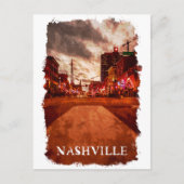 Nashville Tennessee City Uitzicht Briefkaart (Voorkant)