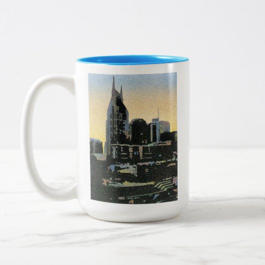 Nashville Tennessee Coffee Mok (Links)