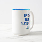 Nashville Tennessee Coffee Mok (Voorkant rechts)