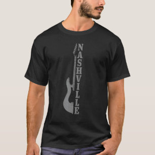 Nashville Tennessee Country Music City Gui T-shirt
