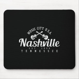 Nashville Tennessee Country Music Usa T-shirt Cade Muismat