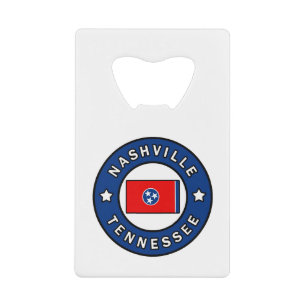 Nashville Tennessee Creditkaart Flessenopener
