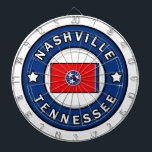 Nashville Tennessee Dartbord<br><div class="desc">Nashville Tennessee</div>