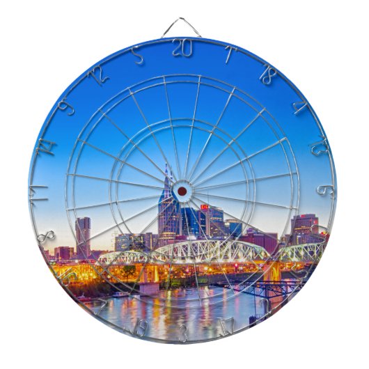 nashville tennessee dartbord (Voorkant)
