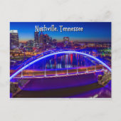 Nashville Tennessee Downtown Lights Briefkaart (Voorkant)