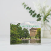 Nashville-Tennessee Feestdagenkaart (Staand voorkant)