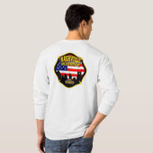 Nashville Tennessee Fire Dept. White L.S. T-shirt (Achterkant volledig)