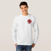 Nashville Tennessee Fire Dept. White L.S. T-shirt (Voorkant volledig)