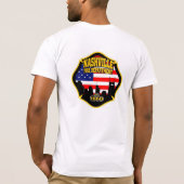 Nashville Tennessee Fire Dept. White T-shirt (Achterkant)