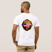 Nashville Tennessee Fire Dept. White T-shirt (Achterkant volledig)