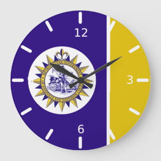 Nashville (Tennessee) flag Large Clock Grote Klok