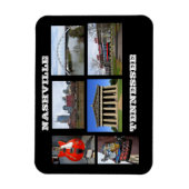 Nashville Tennessee Flexible Photo Magnet Magneet (Verticaal)