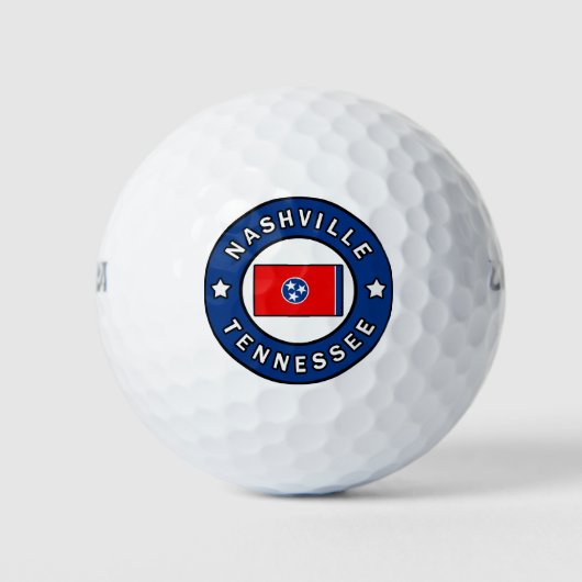 Nashville Tennessee Golfballen (Voorkant)